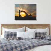 Silhouette on the Breakers Leinwanddruck (Insitu (Schlafzimmer))