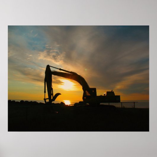 Silhouette on the Breakers Poster (Vorne)