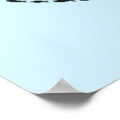 Silhouette Orca Poster (Ecke)