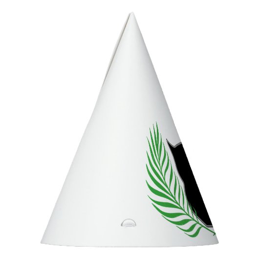 Silhouette Owl und Ferns Partyhütchen (Links)