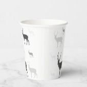 Silhouette Pappbecher (Rechts)