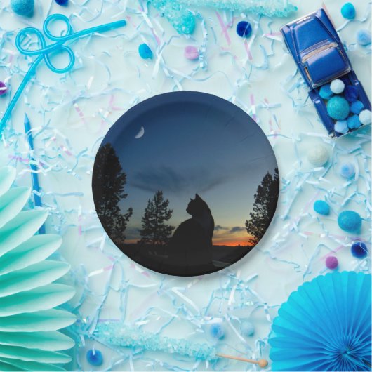 Silhouette Pappteller (Party)