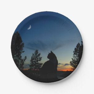 Silhouette Pappteller