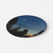 Silhouette Pappteller (Schrägansicht)