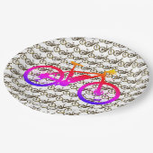 Silhouette Pappteller (Schrägansicht)