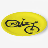 Silhouette Pappteller (Schrägansicht)