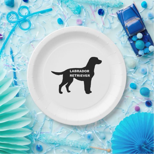 Silhouette Pappteller (Party)