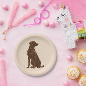 Silhouette Pappteller (Party)