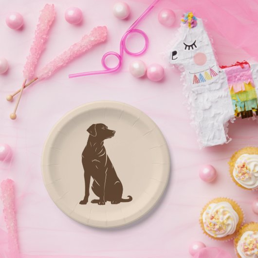 Silhouette Pappteller (Party)