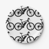 Silhouette Pappteller (Vorderseite)