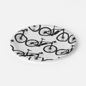 Silhouette Pappteller (Schrägansicht)