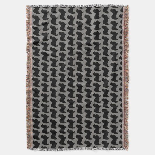 Silhouette Pattern Decke (Vorderseite Vertikal)