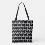 Silhouette Pattern Tasche (Rückseite)
