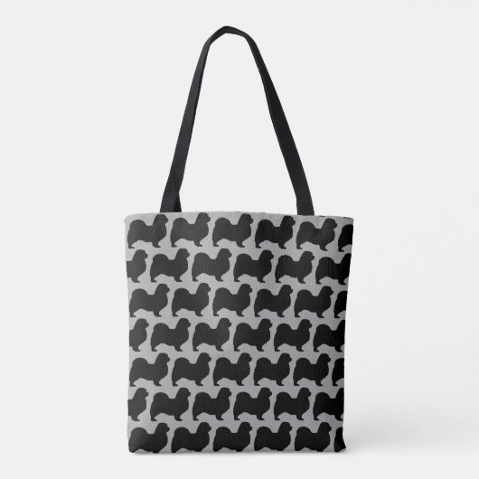 Silhouette Pattern Tasche (Rückseite)