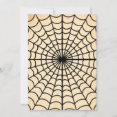 Silhouette Pergament Halloween Einladungen (Rückseite)