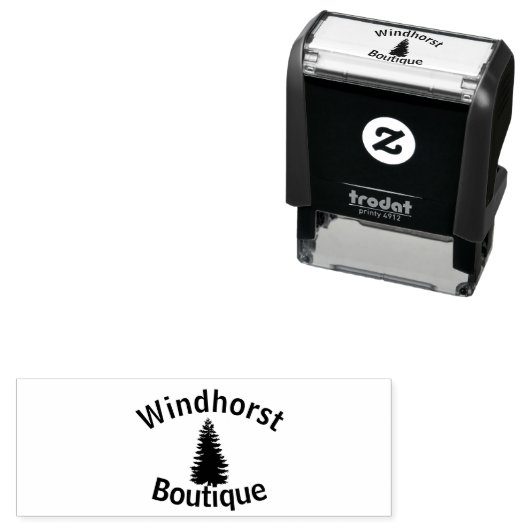 Silhouette Permastempel (Beispiel)