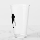 Silhouette Personalisiert Glas (Links)