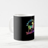 Silhouette pony pony kaffeetasse (Vorderseite Links)