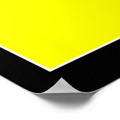 Silhouette Posaunenspieler, mondäne art 20" Poster (Ecke)