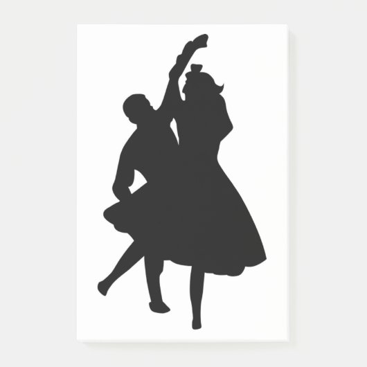 SILHOUETTE POST-IT KLEBEZETTEL (Vorderseite)
