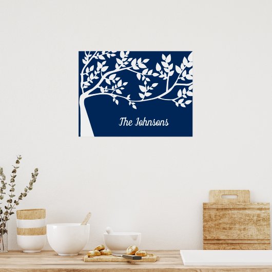 Silhouette Poster (Küche)