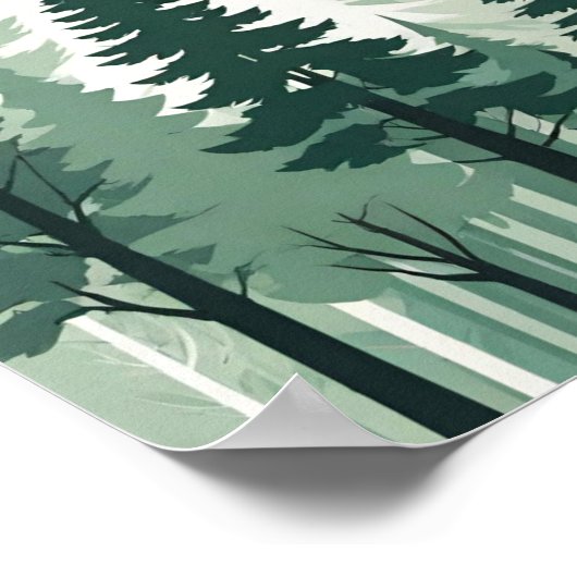 Silhouette Poster (Ecke)