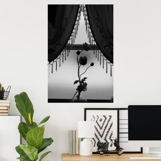 Silhouette Poster (Heimbüro)