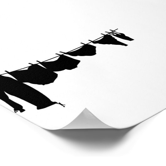 Silhouette Poster (Ecke)