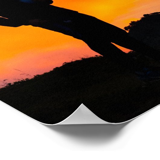 Silhouette Poster (Ecke)