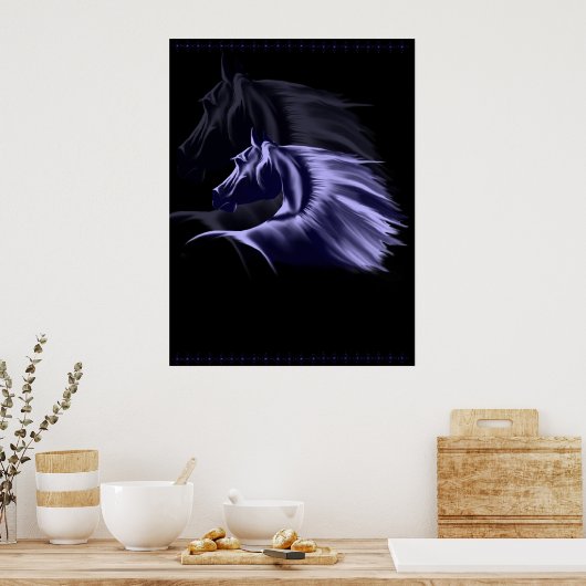 Silhouette Poster (Küche)