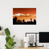 Silhouette Poster (Heimbüro)