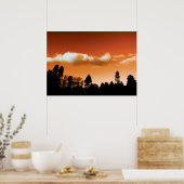 Silhouette Poster (Küche)