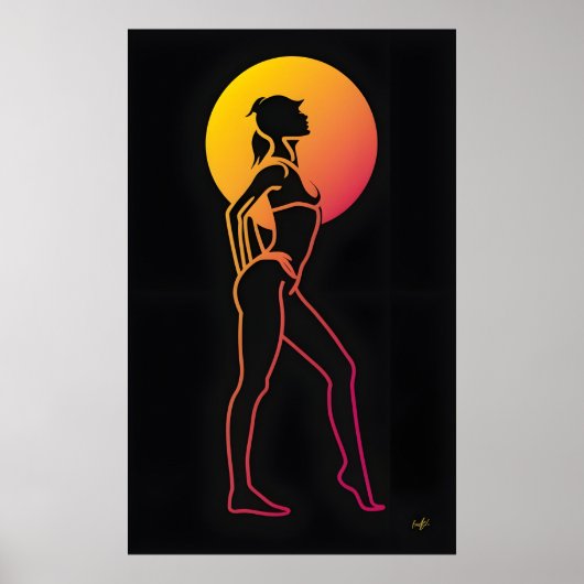 Silhouette Poster (Vorne)