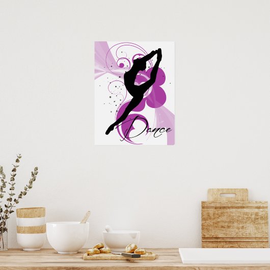 Silhouette Poster (Küche)