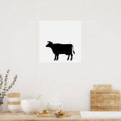 Silhouette Poster (Küche)