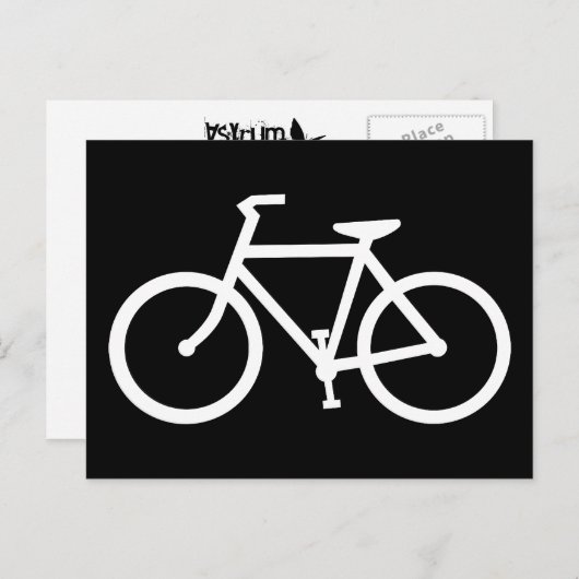 Silhouette Postkarte (Vorne/Hinten)