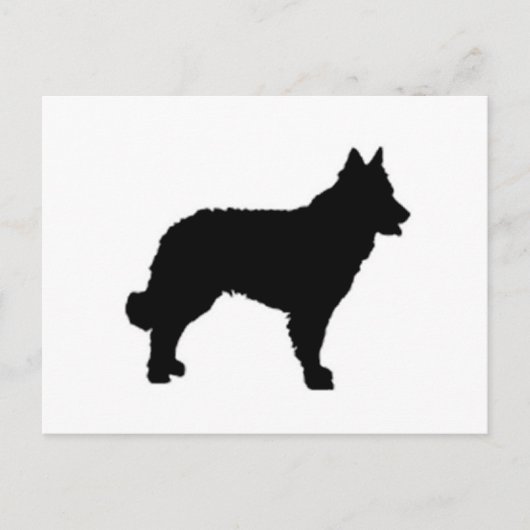 Silhouette Postkarte (Vorderseite)
