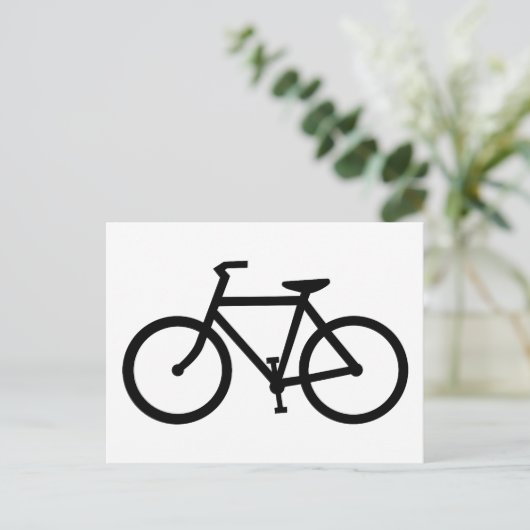 Silhouette Postkarte (Stehend Vorderseite)