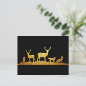 Silhouette Postkarte (Stehend Vorderseite)