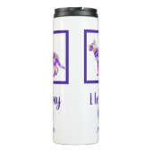 Silhouette PurplePY&B Thermosbecher (Rückseite)