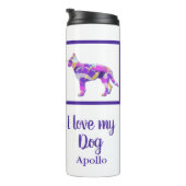 Silhouette PurplePY&B Thermosbecher (Nach rechts gedreht)