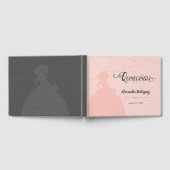 Silhouette Quinceanera Gästebuch (Voll)