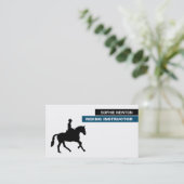 Silhouette, Reiseleiter, Akademie Visitenkarte (Stehend Vorderseite)