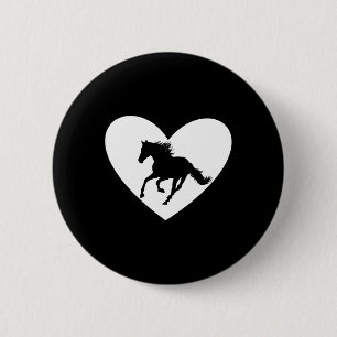 Silhouette Reiten Button