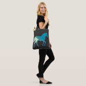 Silhouette Reiten Tasche (Am Model)