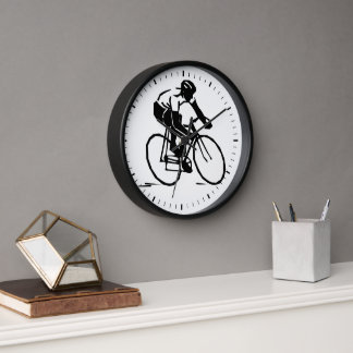 Silhouette Reiten Uhr