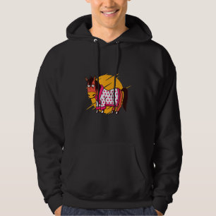 Silhouette Reitpferd Hoodie