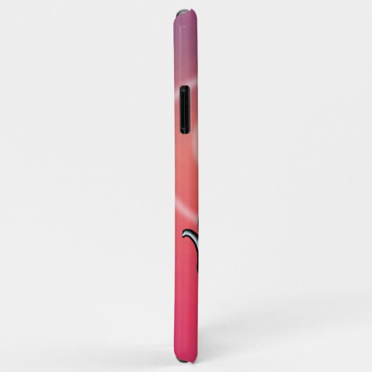 Silhouette (Rose) Case-Mate iPhone Hülle (Hinten/Rechts)