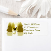 Silhouette-Rücksendeadresse (Insitu)