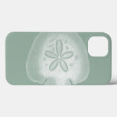 Silhouette-Sand-Dollar Case-Mate iPhone Hülle (Rückseite (Horizontal))